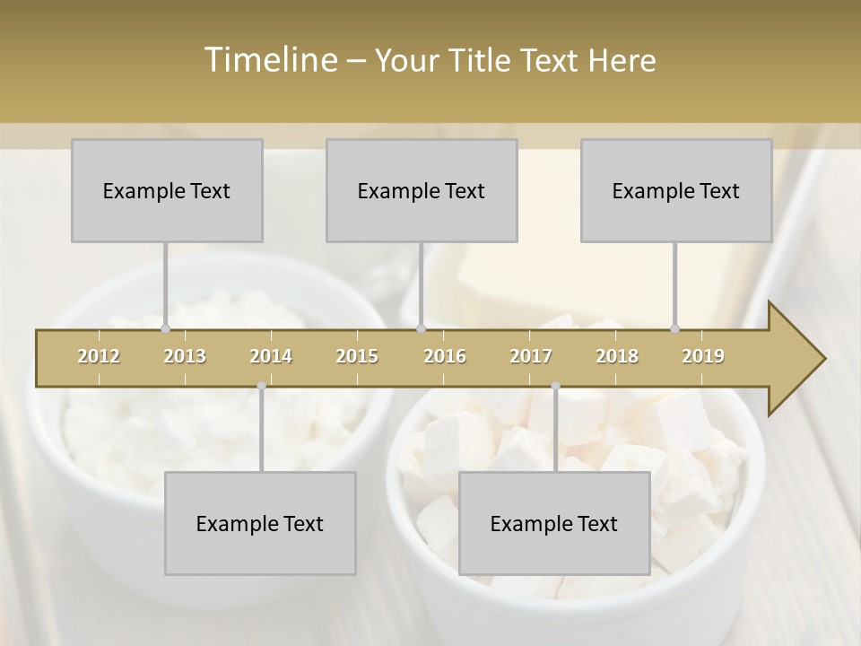 Drink Butter Fresh PowerPoint Template