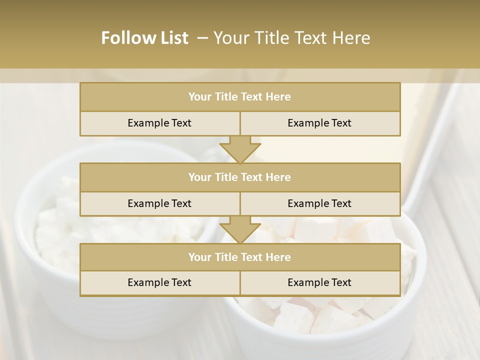 Drink Butter Fresh PowerPoint Template