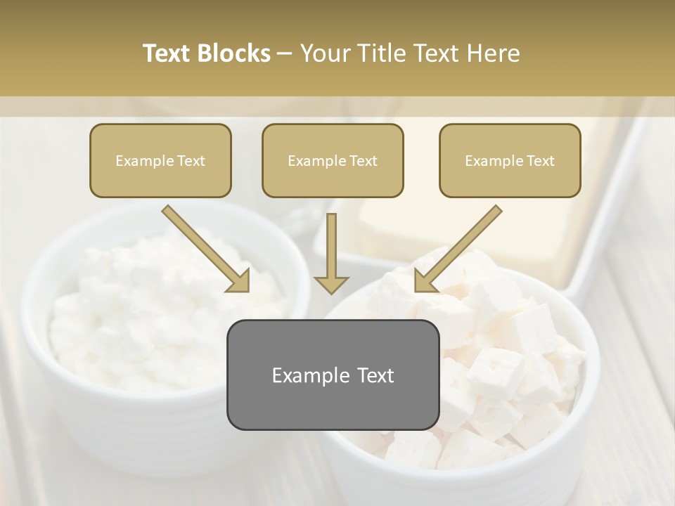 Drink Butter Fresh PowerPoint Template
