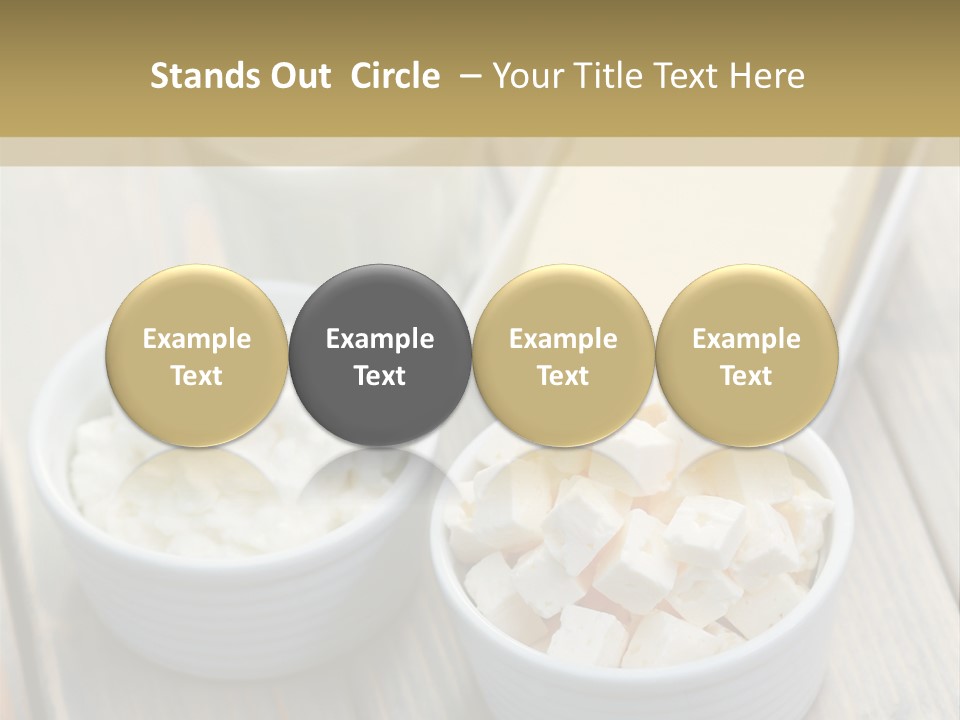 Drink Butter Fresh PowerPoint Template