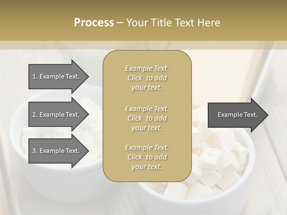 Drink Butter Fresh PowerPoint Template