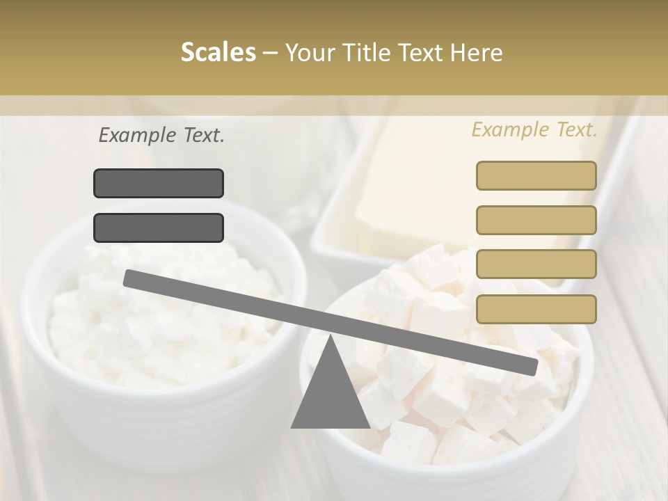Drink Butter Fresh PowerPoint Template