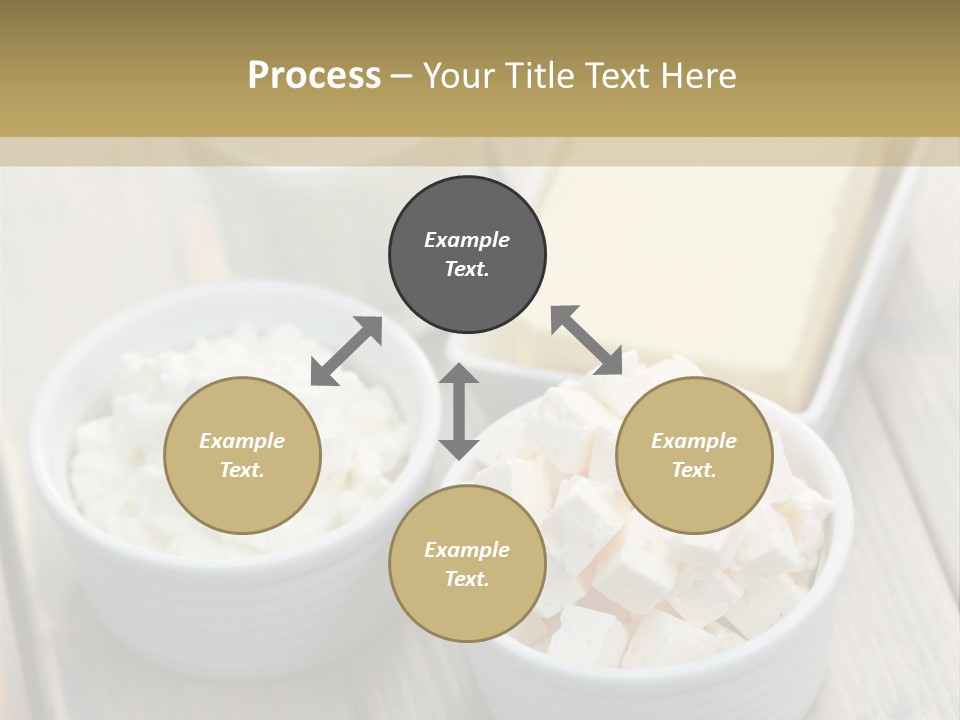 Drink Butter Fresh PowerPoint Template