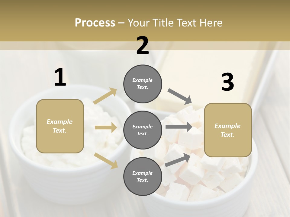 Drink Butter Fresh PowerPoint Template