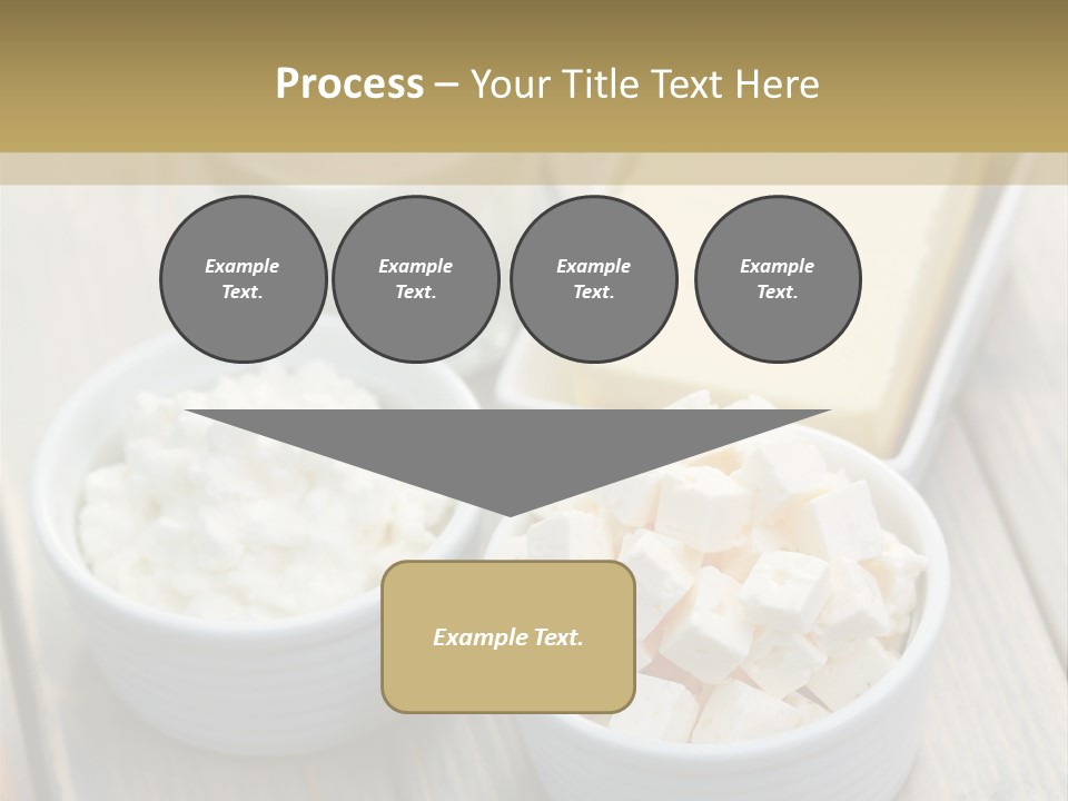 Drink Butter Fresh PowerPoint Template