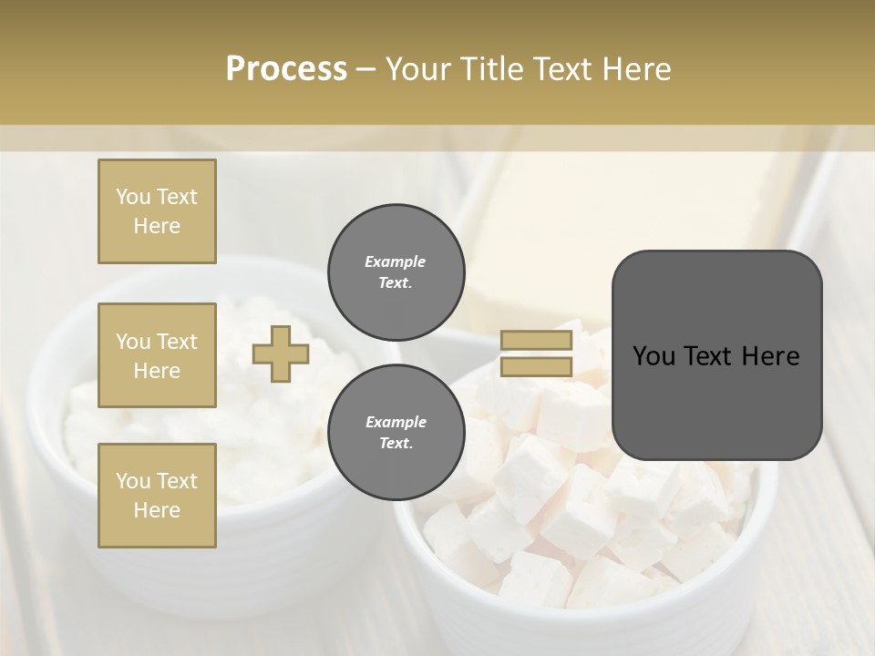 Drink Butter Fresh PowerPoint Template
