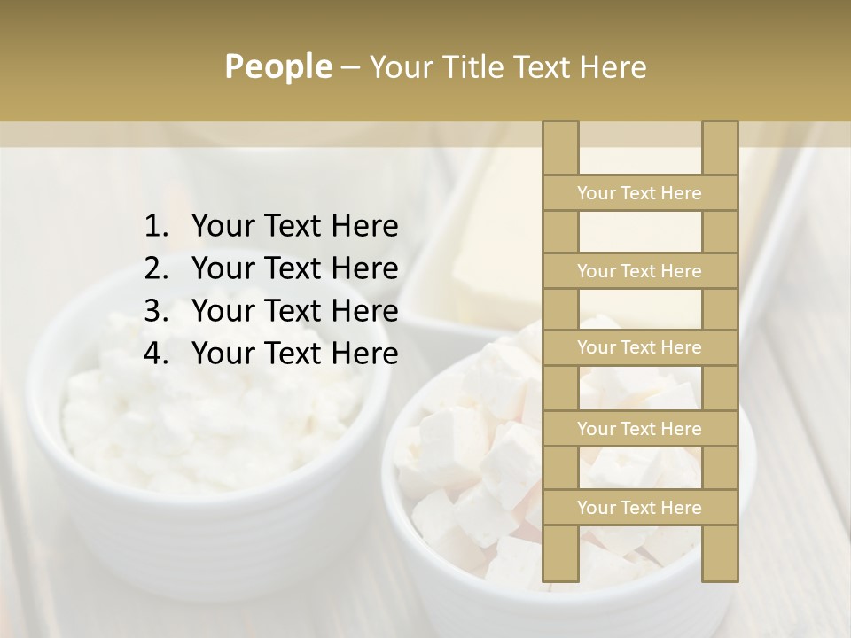 Drink Butter Fresh PowerPoint Template
