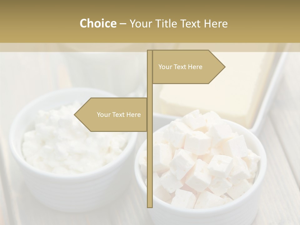 Drink Butter Fresh PowerPoint Template