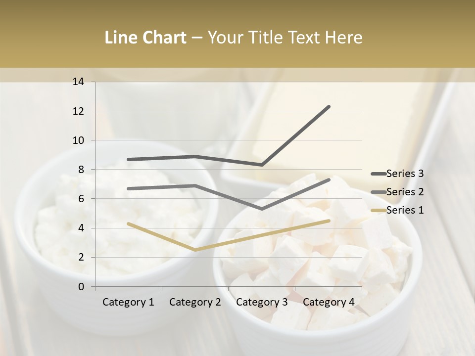 Drink Butter Fresh PowerPoint Template