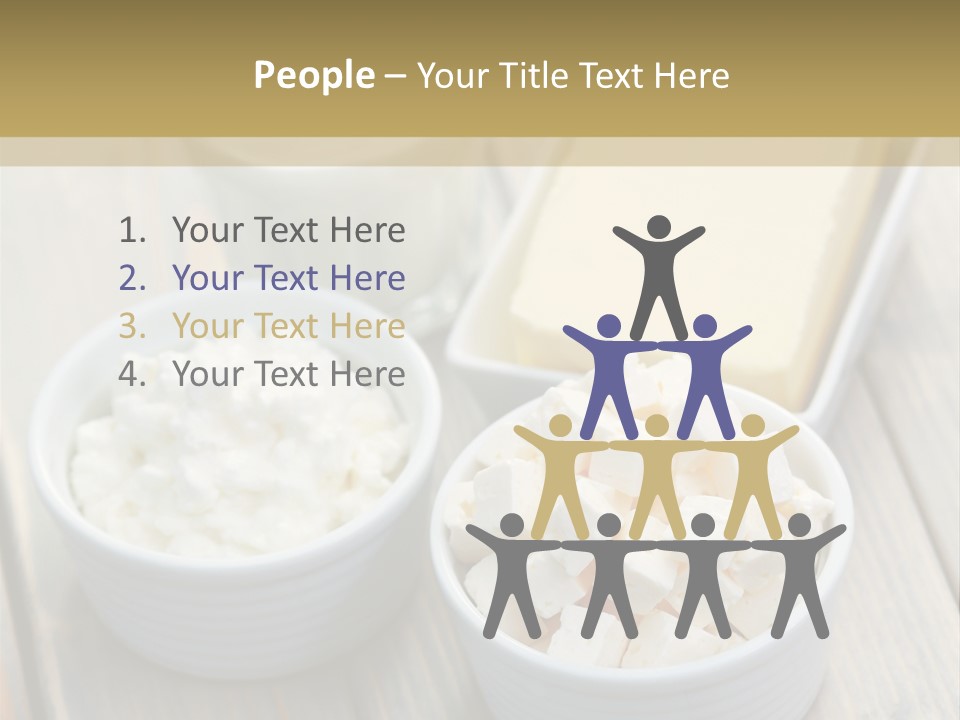 Drink Butter Fresh PowerPoint Template