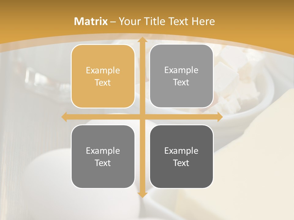 Eating Food Cream PowerPoint Template