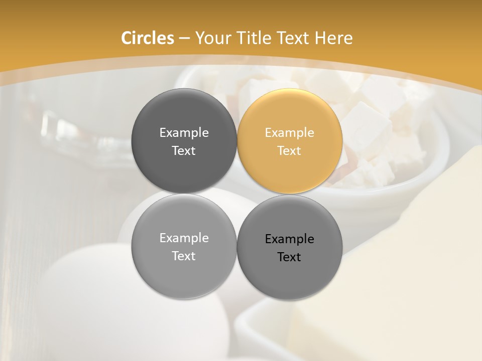 Eating Food Cream PowerPoint Template