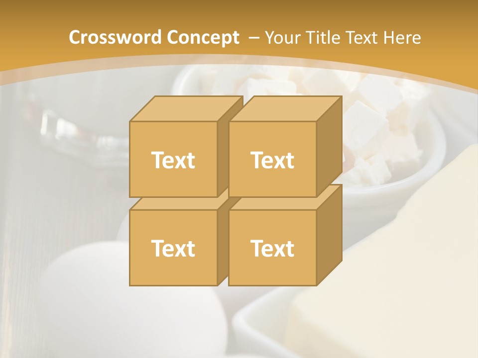 Eating Food Cream PowerPoint Template