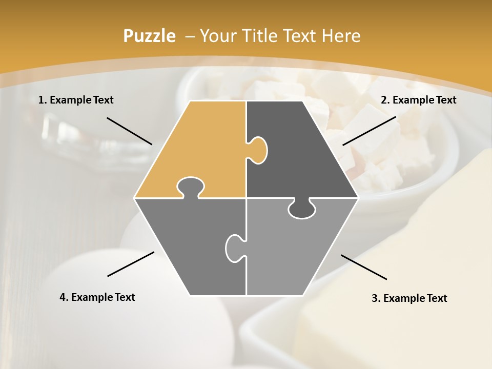 Eating Food Cream PowerPoint Template