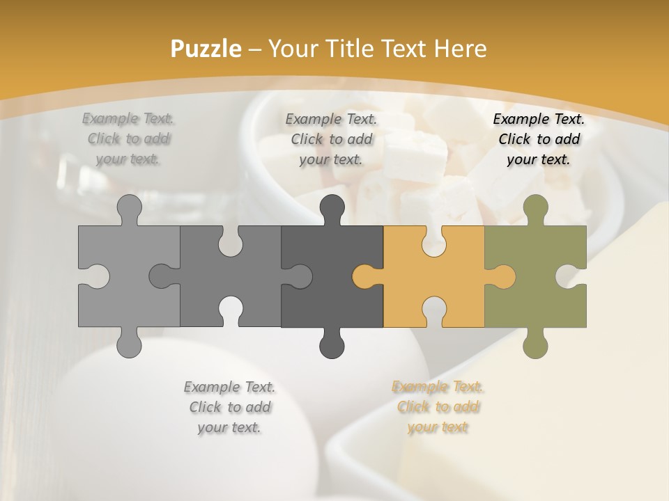 Eating Food Cream PowerPoint Template