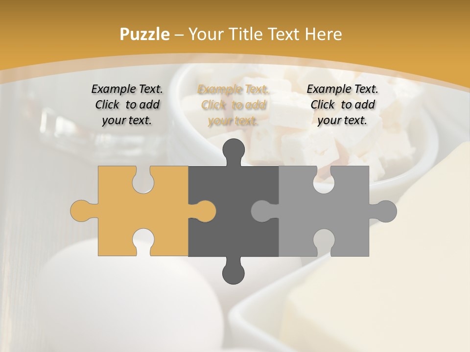 Eating Food Cream PowerPoint Template