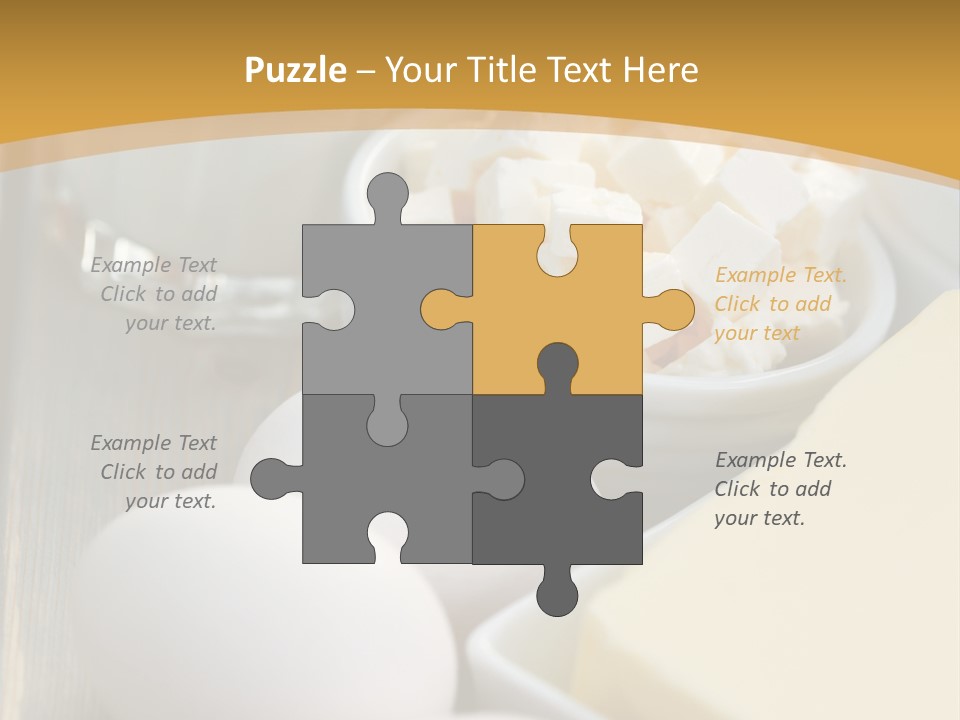 Eating Food Cream PowerPoint Template