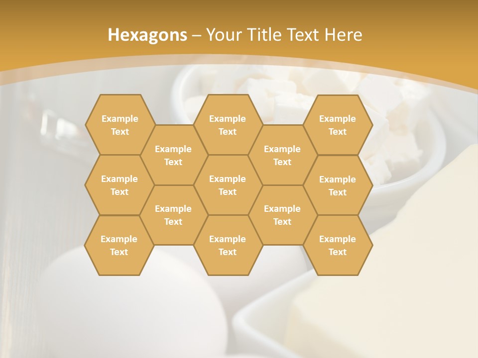 Eating Food Cream PowerPoint Template