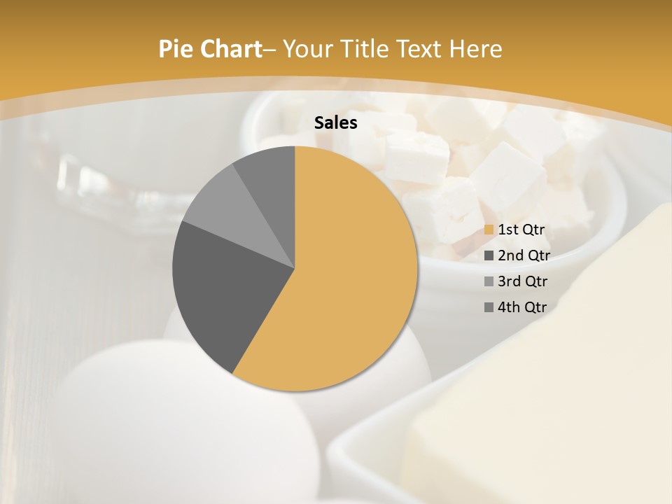 Eating Food Cream PowerPoint Template