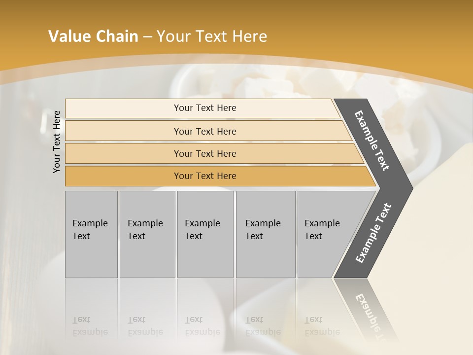 Eating Food Cream PowerPoint Template