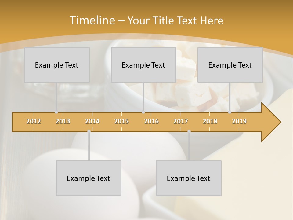 Eating Food Cream PowerPoint Template