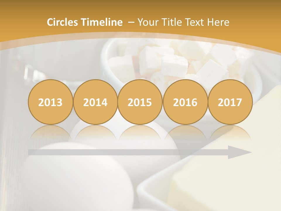 Eating Food Cream PowerPoint Template