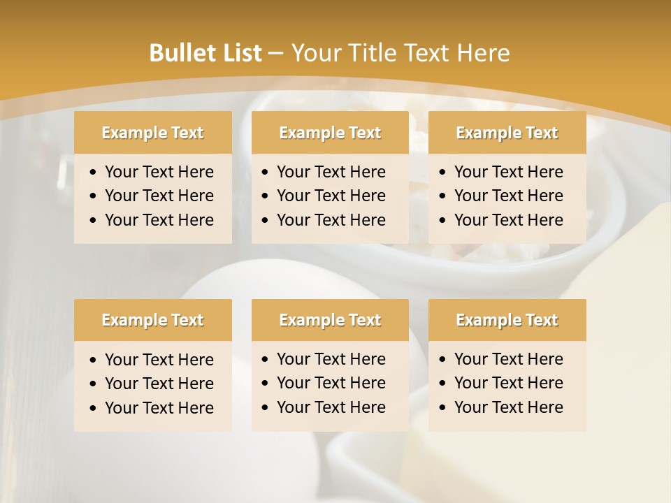 Eating Food Cream PowerPoint Template