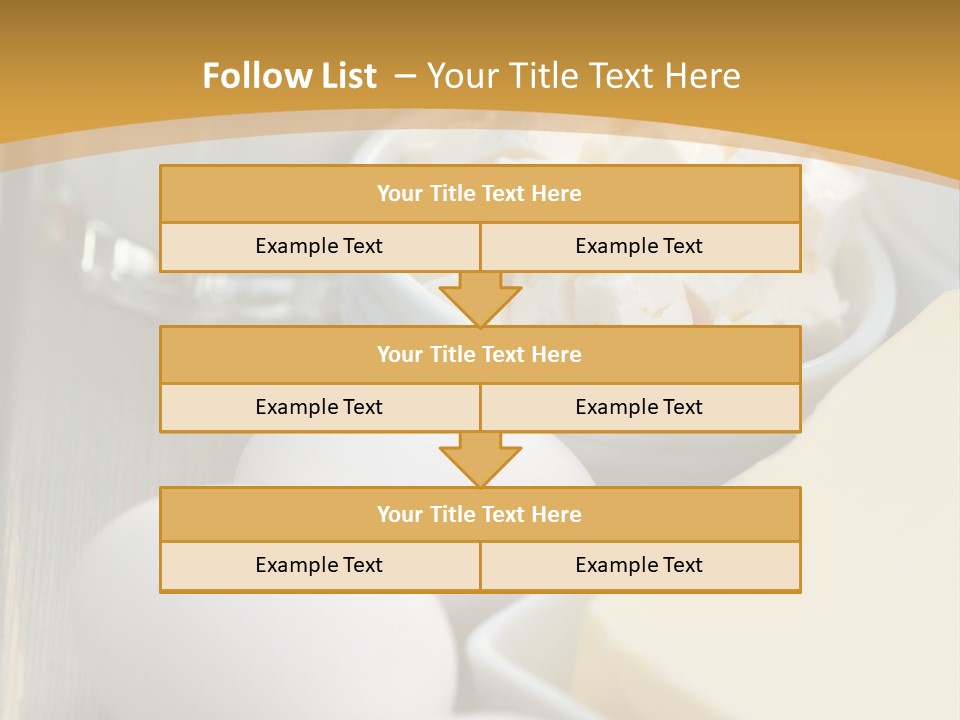 Eating Food Cream PowerPoint Template