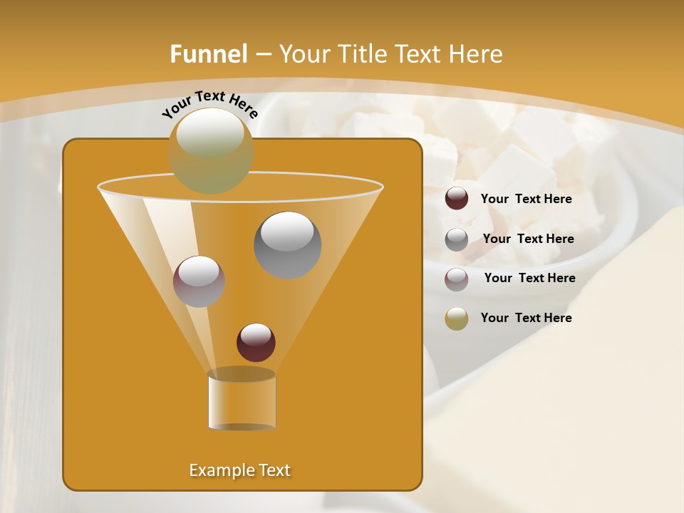 Eating Food Cream PowerPoint Template