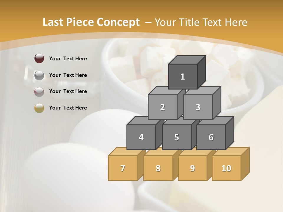 Eating Food Cream PowerPoint Template