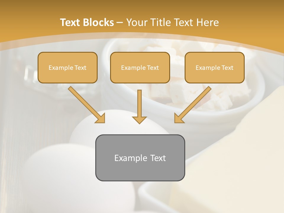 Eating Food Cream PowerPoint Template