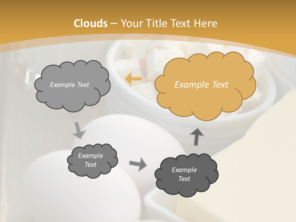 Eating Food Cream PowerPoint Template