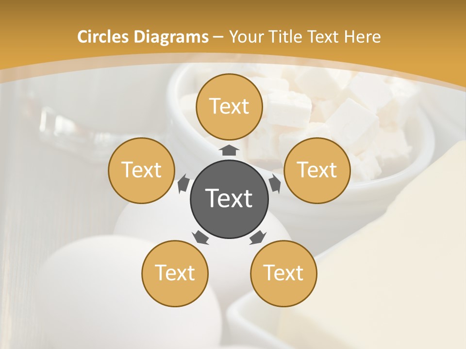 Eating Food Cream PowerPoint Template