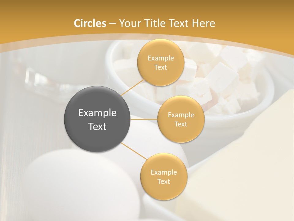 Eating Food Cream PowerPoint Template