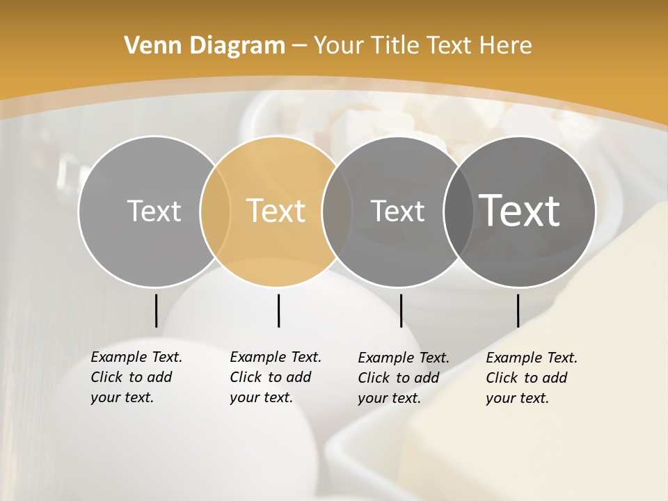 Eating Food Cream PowerPoint Template