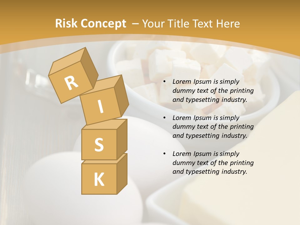 Eating Food Cream PowerPoint Template