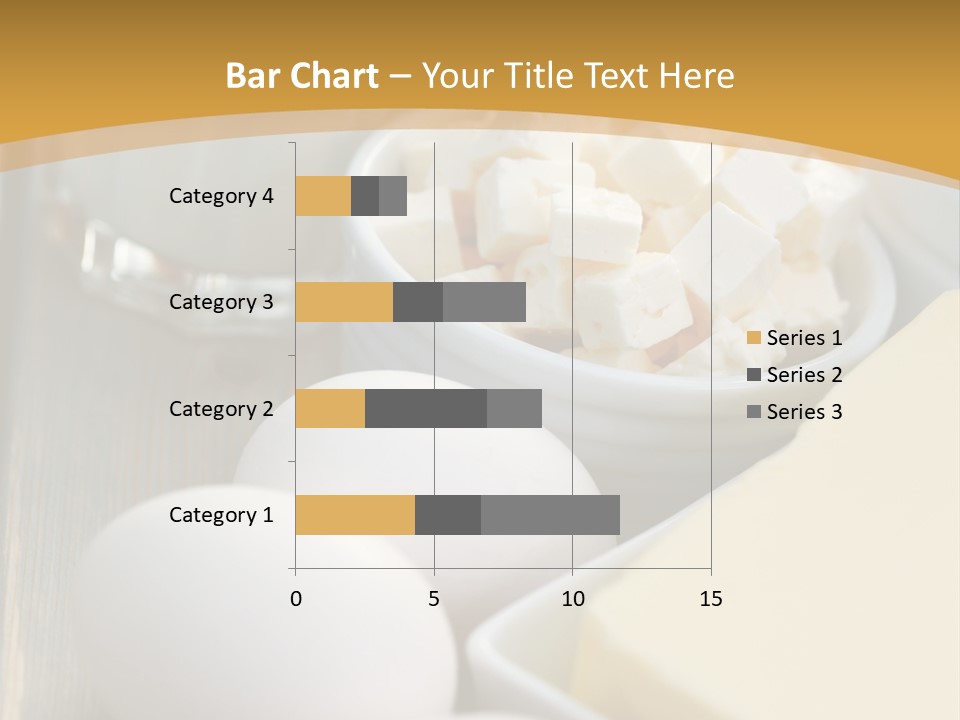 Eating Food Cream PowerPoint Template