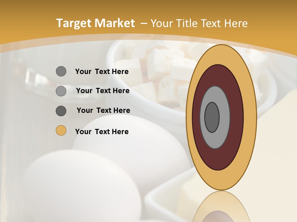 Eating Food Cream PowerPoint Template