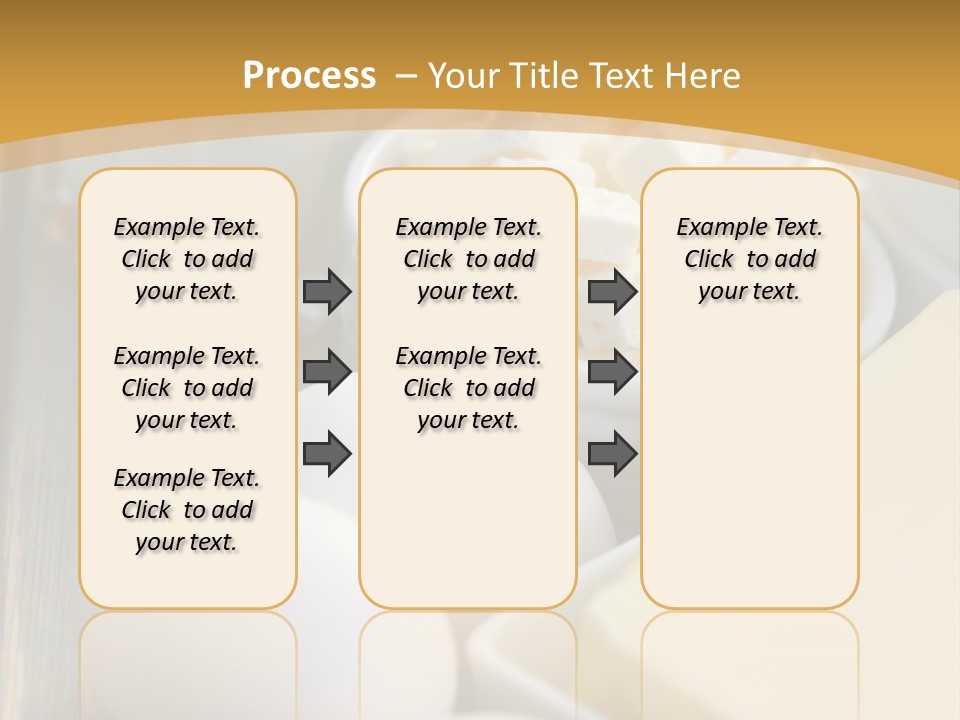 Eating Food Cream PowerPoint Template