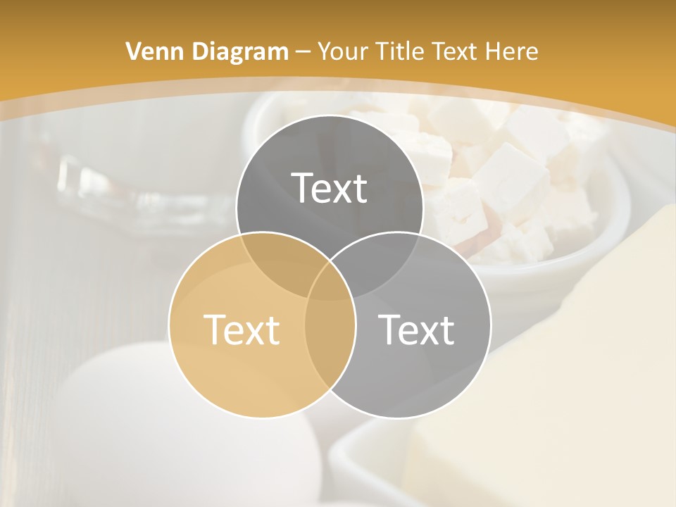 Eating Food Cream PowerPoint Template