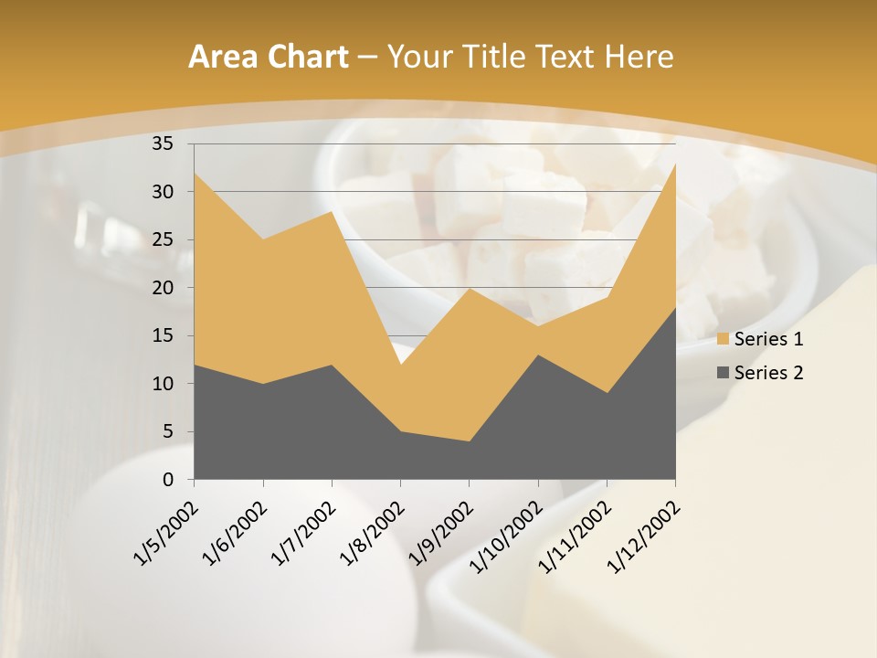 Eating Food Cream PowerPoint Template