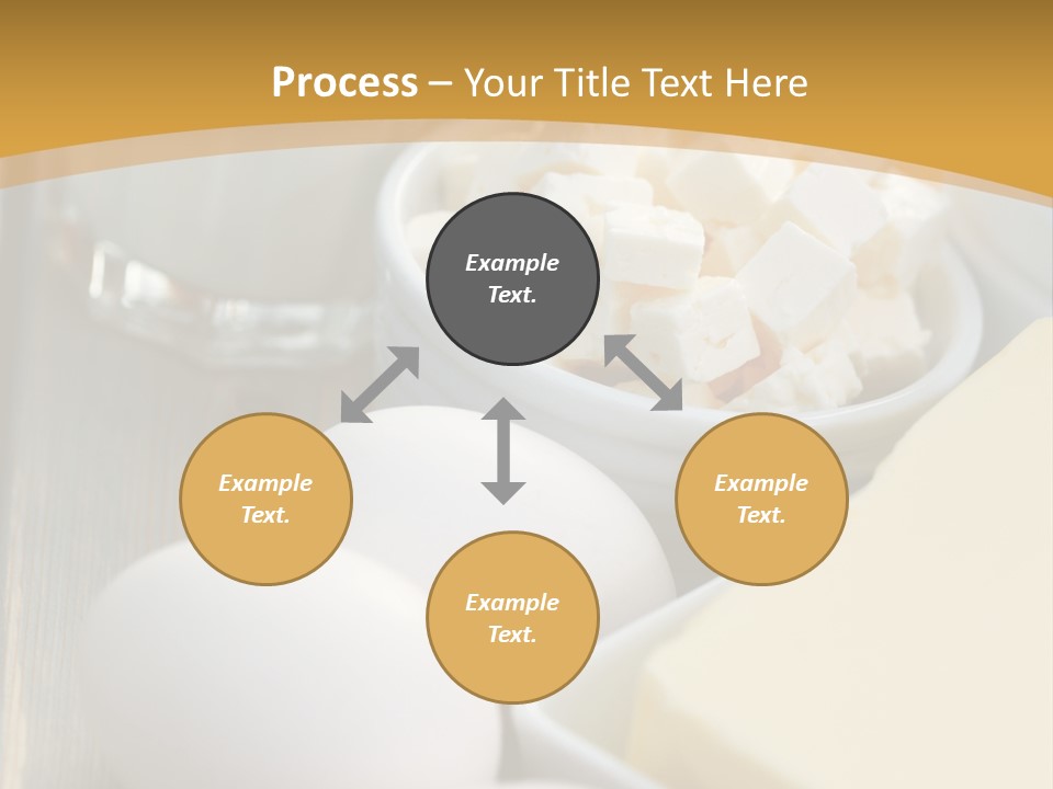 Eating Food Cream PowerPoint Template