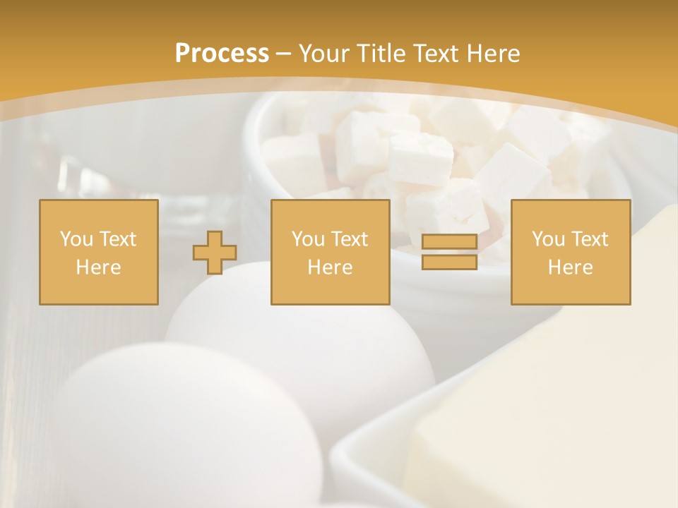 Eating Food Cream PowerPoint Template