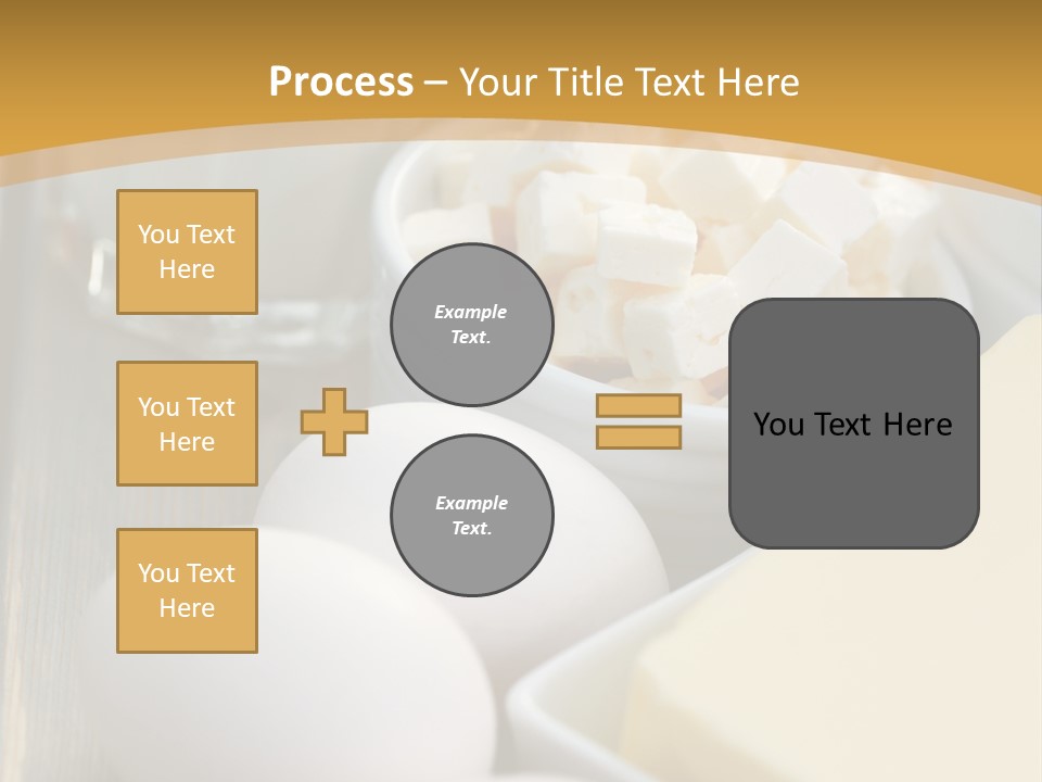 Eating Food Cream PowerPoint Template