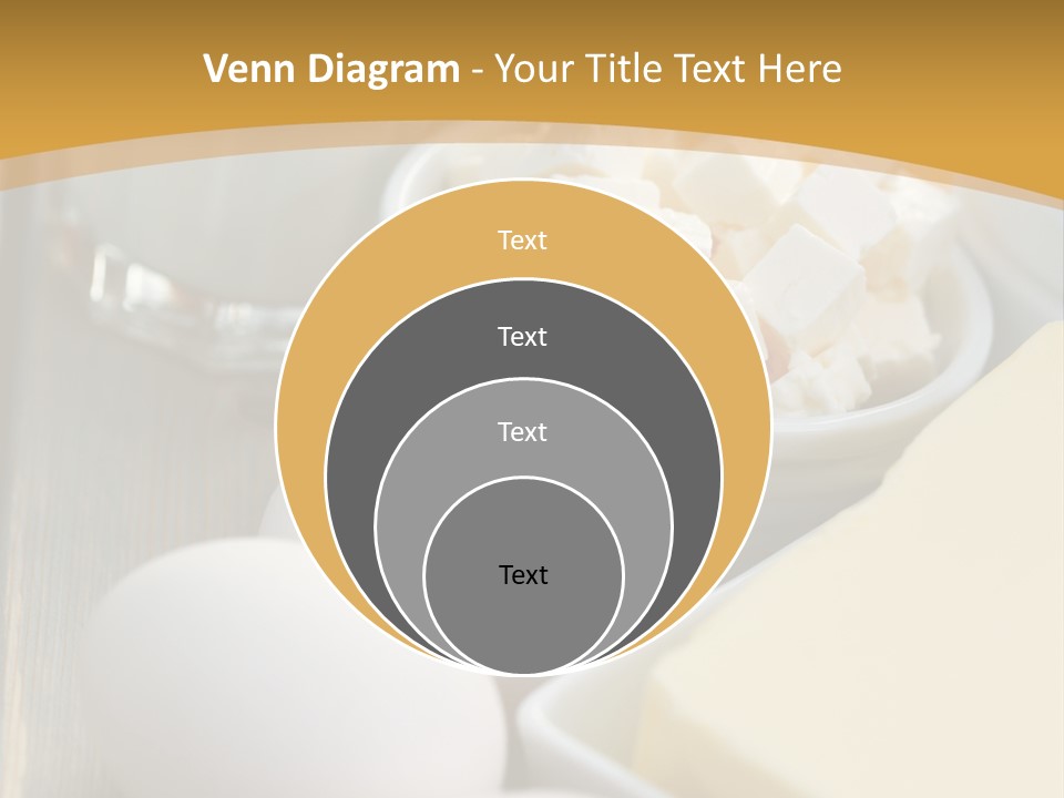 Eating Food Cream PowerPoint Template