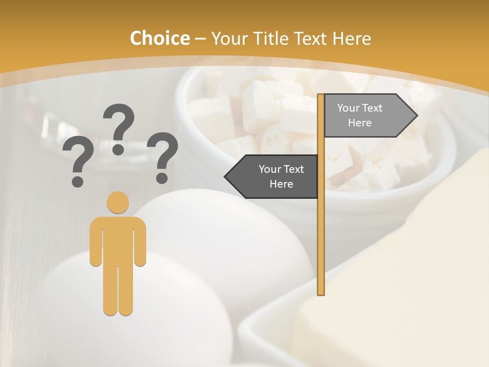 Eating Food Cream PowerPoint Template