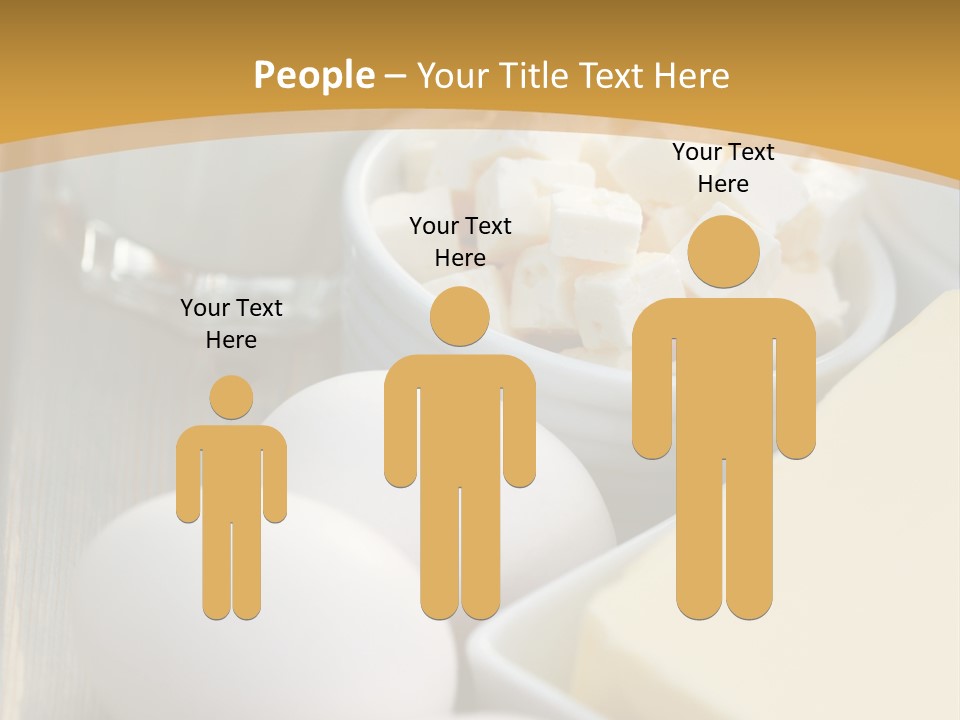 Eating Food Cream PowerPoint Template