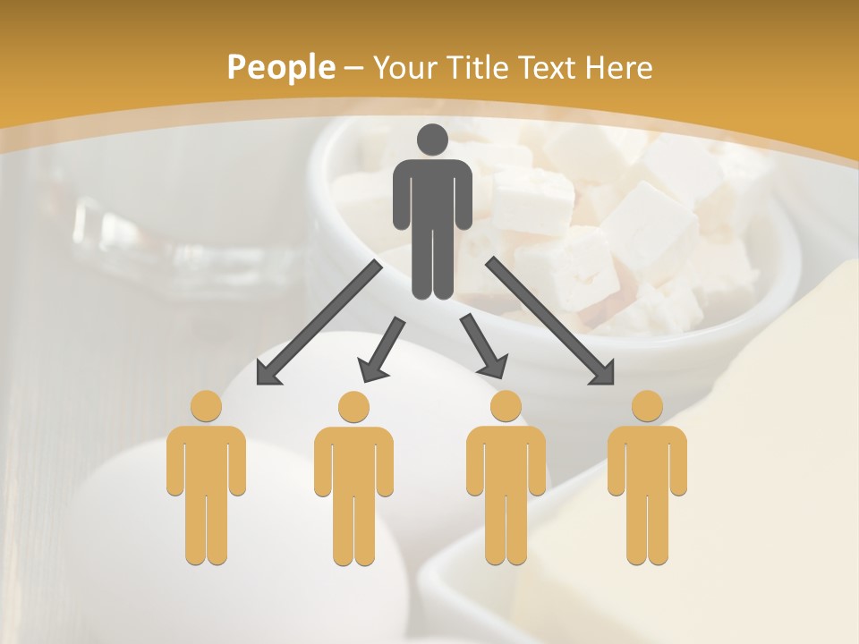 Eating Food Cream PowerPoint Template