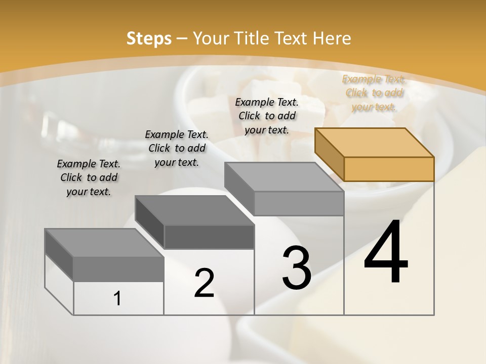 Eating Food Cream PowerPoint Template