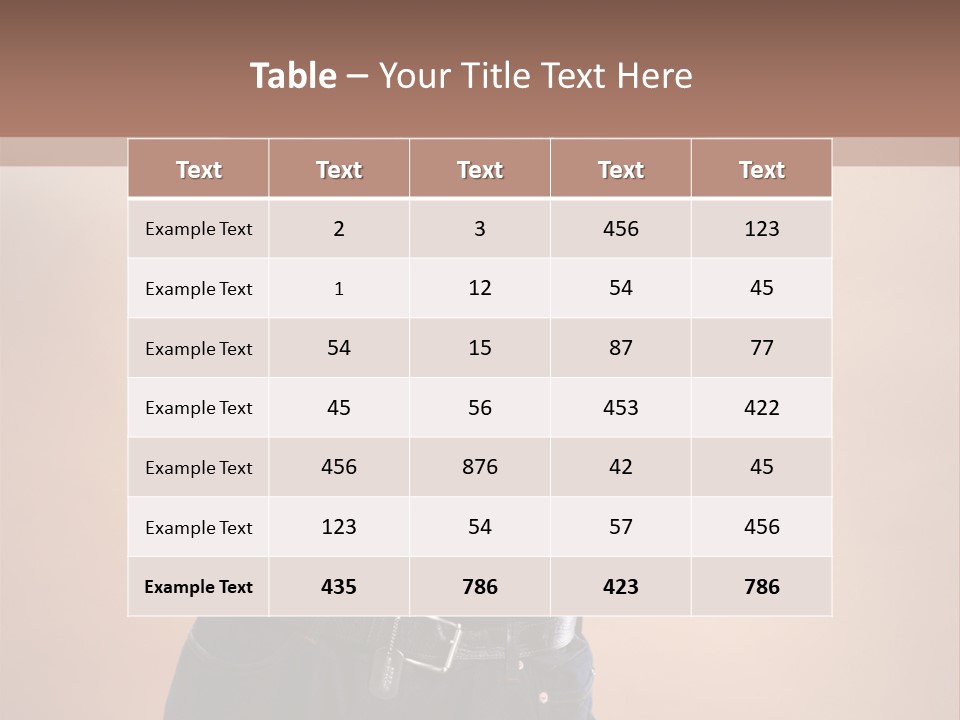 Loud Band Feeling PowerPoint Template